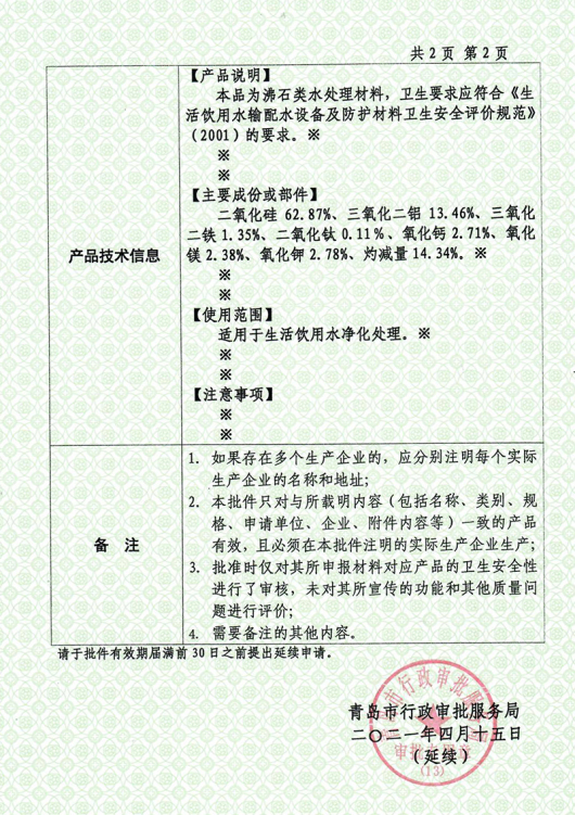 Zeolite Record
